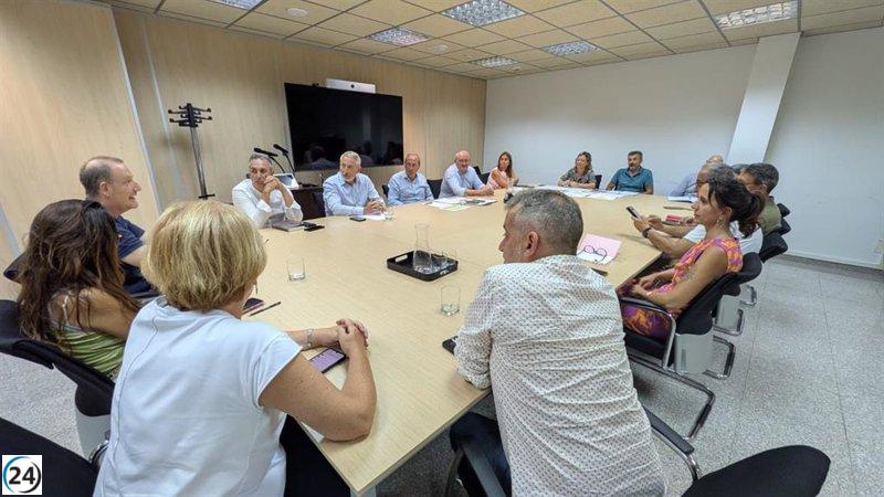 Lafuente se encuentra con el Pla de Mallorca tras activarse la alerta de sequía.