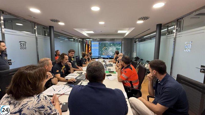 Cincuenta bomberos baleares se unen a la lucha contra incendios en Castilla y León.