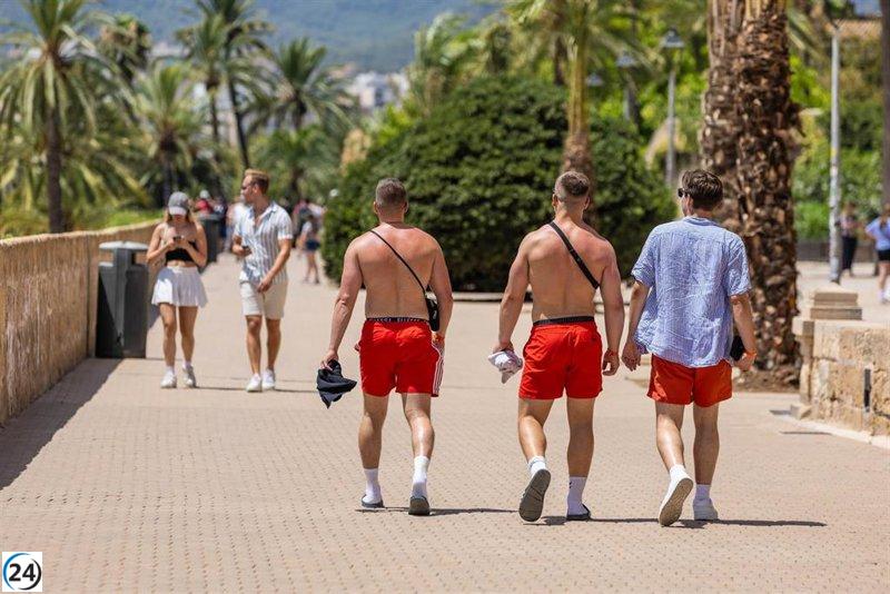 Mallorca en alerta amarilla: se prevén temperaturas de hasta 37 grados este martes.