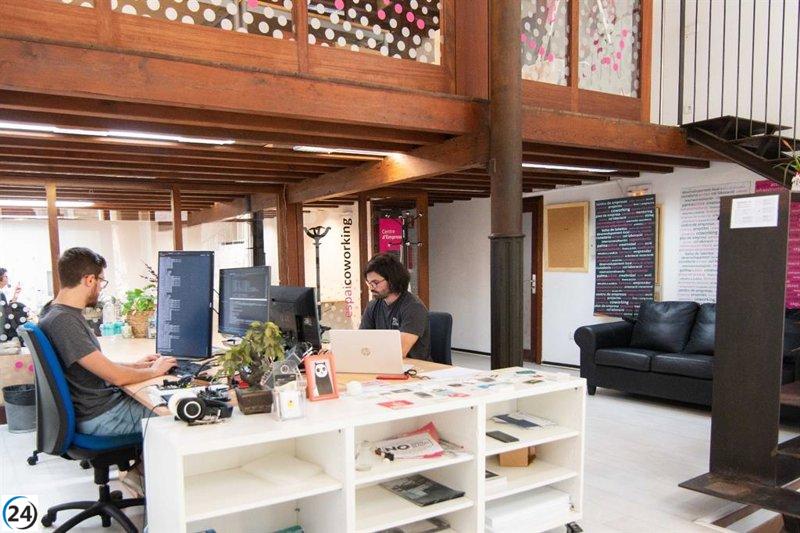 PalmaActiva acoge 34 empresas y 42 emprendedores en su centro durante la primera mitad de 2025.