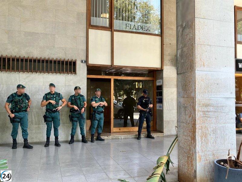Catorce arrestos en Mallorca por delitos de narcotráfico y lavado de dinero.