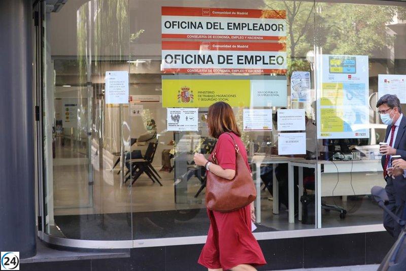 Aumento del desempleo en Baleares con 582 nuevos parados en agosto, aunque sigue la tendencia a la baja interanual del 7,6%.