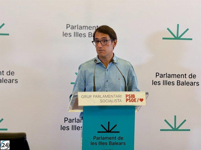 PSIB denuncia a Prohens por gobernar mediante decretos en favor de desarrolladores inmobiliarios.