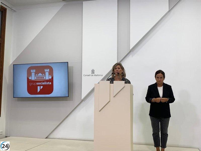 El PSIB pide al Consell de Mallorca una mejor gestión de menores migrantes y una actitud menos partidista.
