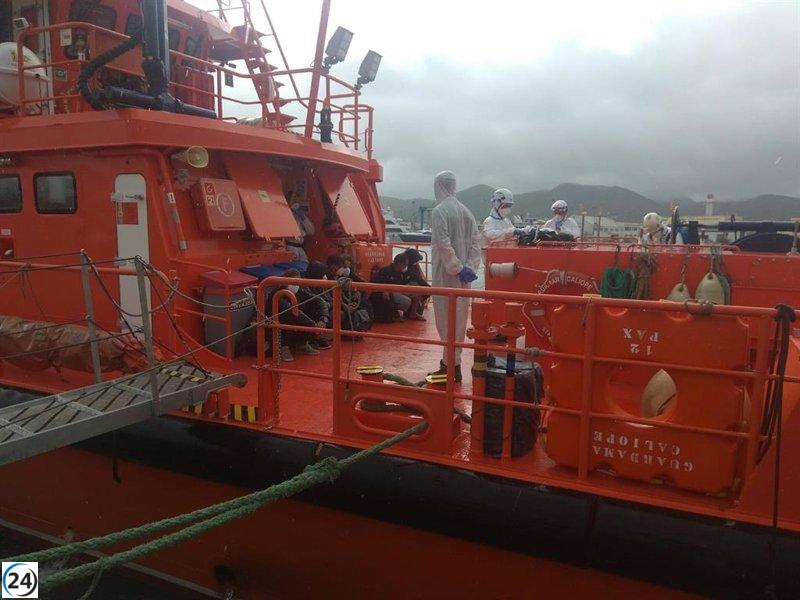 Rescatan a 19 inmigrantes en Formentera, en la ruta del Camí de S'Estufador.