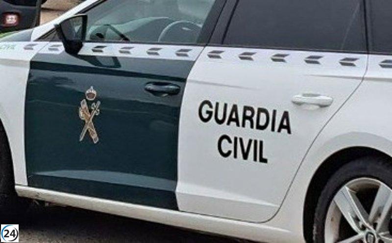 Restos óseos descubiertos en la costa de Migjorn, Formentera, por la Guardia Civil.