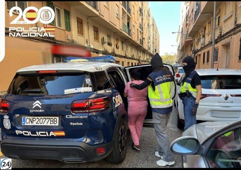 Capturan a mujer involucrada en la venta de drogas en Son Forteza.