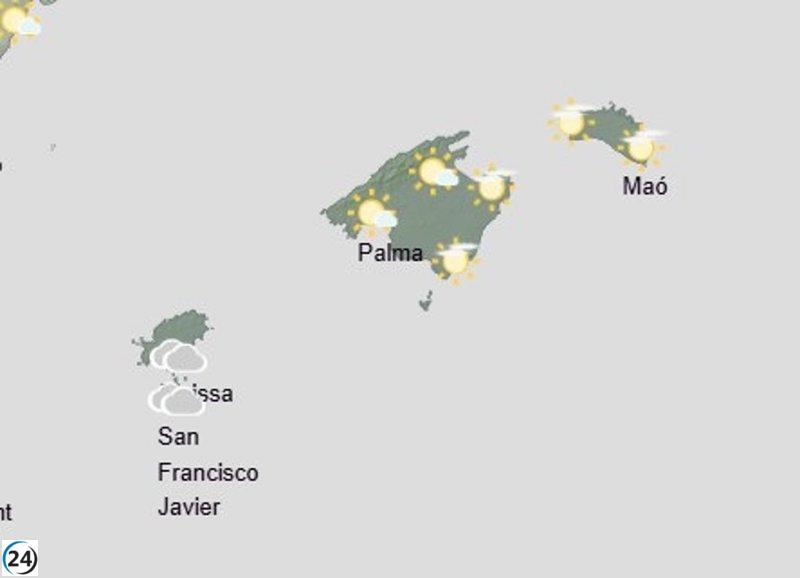 Pronóstico del clima en Baleares para hoy, domingo 14 de septiembre.