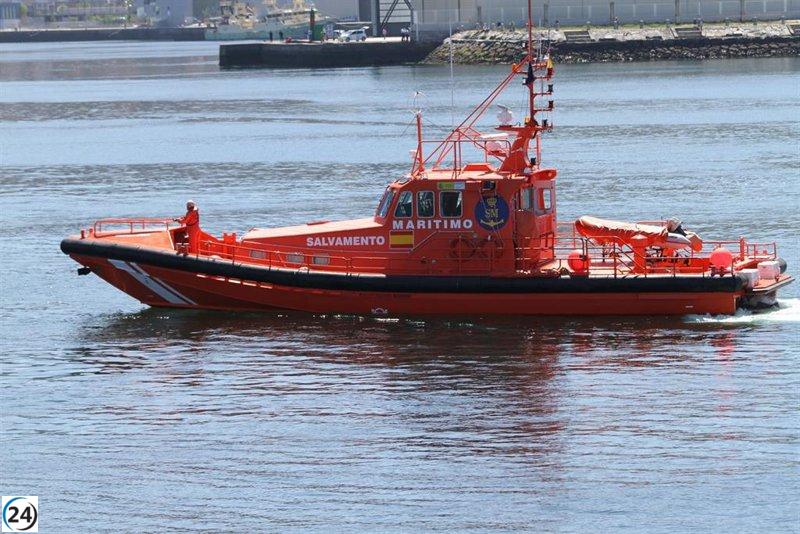 32 migrantes son rescatados en alta mar cerca de Formentera.