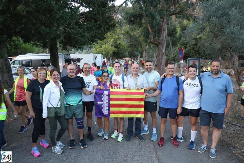 Cerca de 5.000 participantes en la tradicional Pujada a Lluc a Peu de la Part Forana.