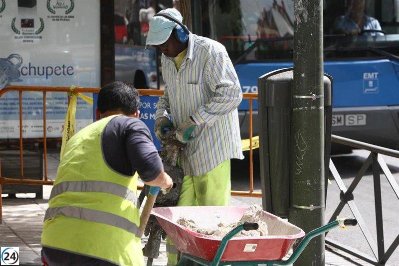 Baleares incrementa en 7.400 el número de afiliados extranjeros en agosto, un aumento del 4,77%.
