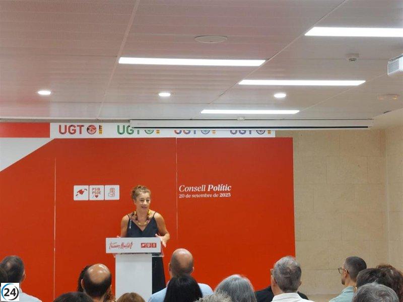 Armengol rechaza las acusaciones de racismo de PP y Vox, defiende la política migratoria del Gobierno.