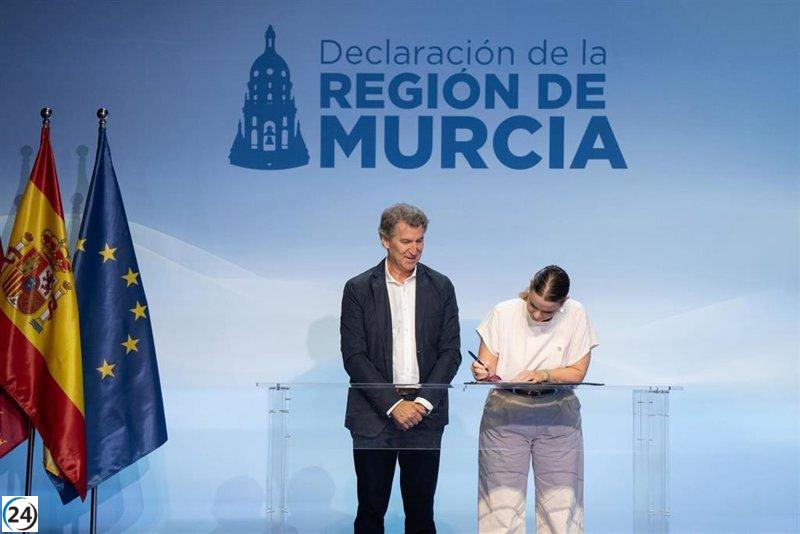 Prohens respalda la Declaración de Murcia como respuesta del PP a la crisis política de Sánchez.