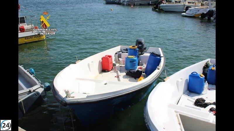 Rescatan a 13 inmigrantes en las costas de Formentera.