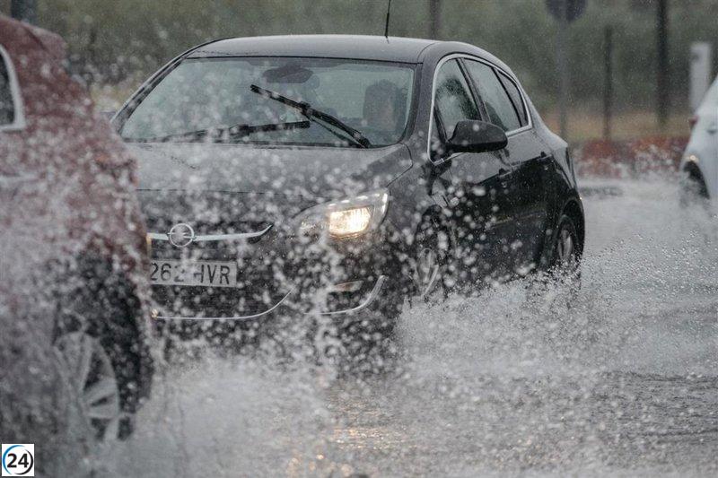 Mallorca y Pitiusas en máxima alerta: pronóstico de granizo y lluvias intensas acompañadas de vientos de 90 km/h.