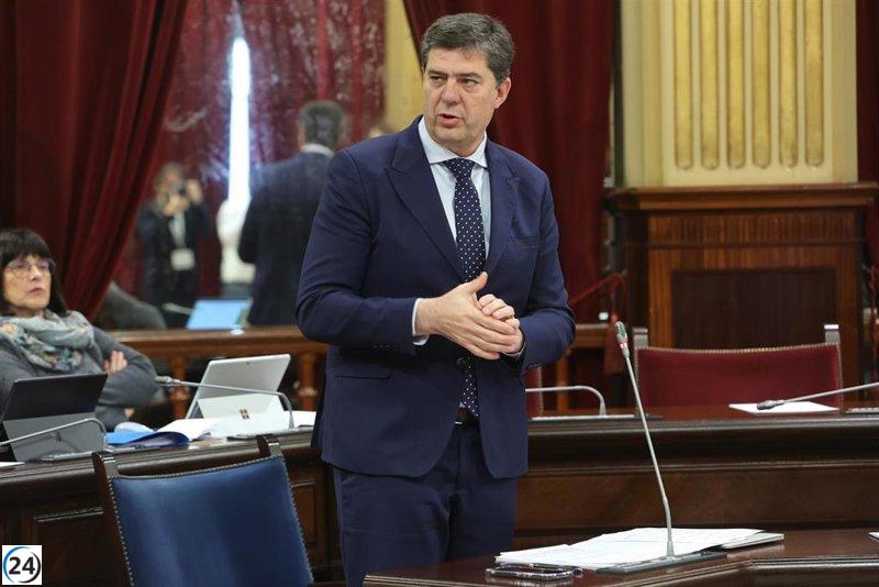 Bauzà afirma que el Parlament refleja la voluntad popular, no encuestas de 2024.