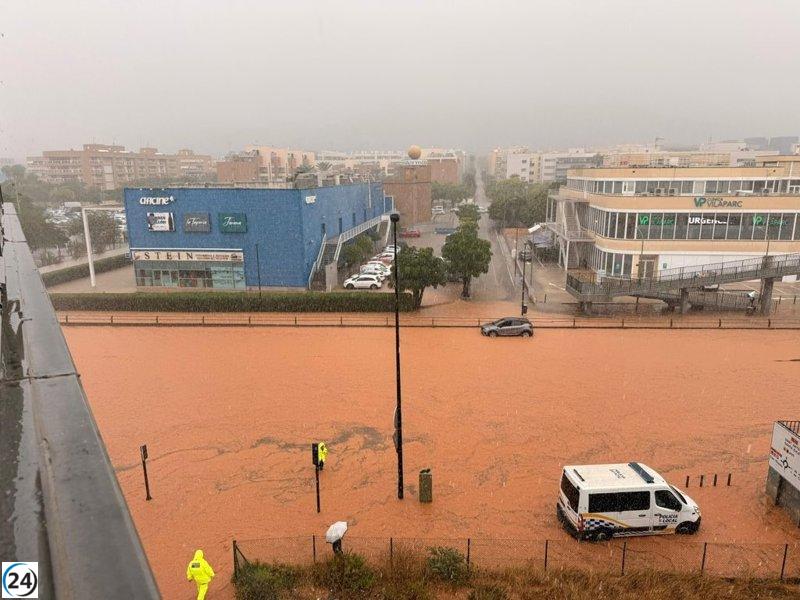 Alerta naranja por lluvias en Ibiza y Formentera se mantiene activa.