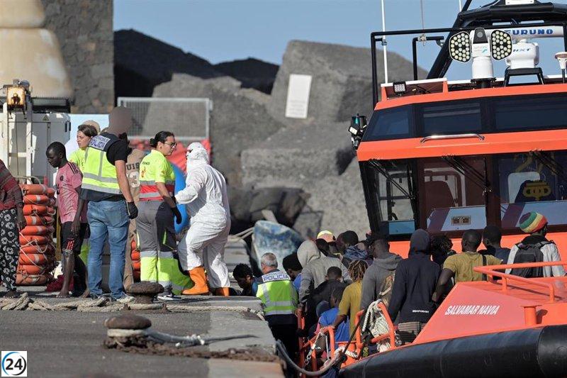 Crecen un 84% las llegadas de migrantes en patera a Baleares en 2025, totalizando 5,827.