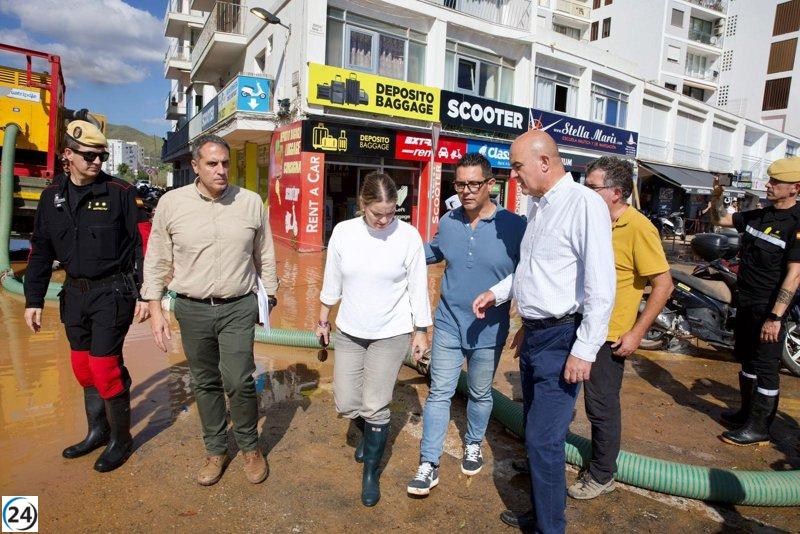 El Govern respalda la declaración de Ibiza como zona en calamidad.
