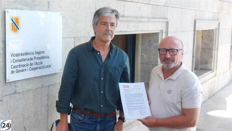 Sindicatos UGT y CCOO organizan huelgas el 15 de octubre en protesta contra el genocidio.