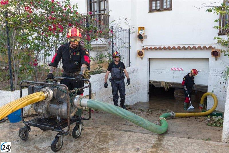 Borrasca Gabrielle azota Ibiza: inundaciones y esfuerzos de recuperación en la isla.