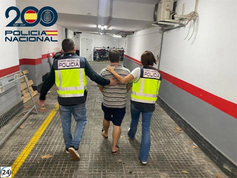 Arrestado en Palma por presionar a una mujer para obtener fotos privadas.