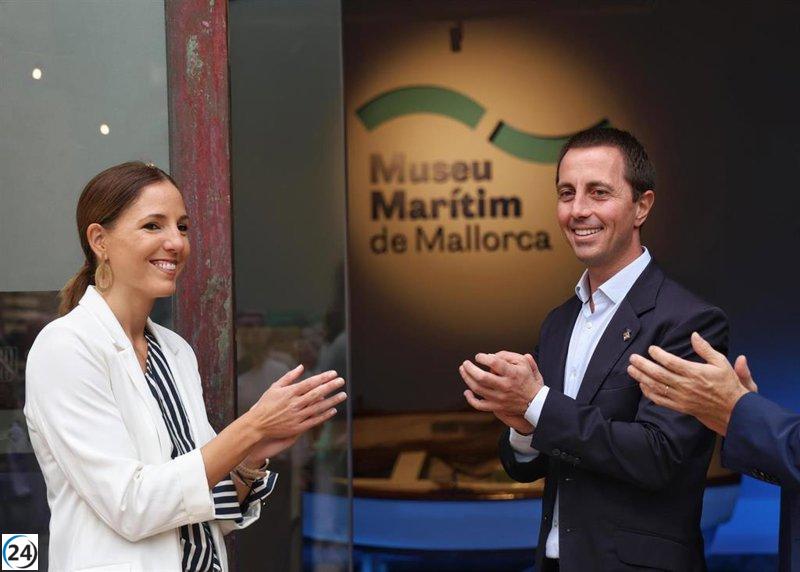 El Consell aplaude la reapertura del Museo Marítimo de Mallorca en ses Voltes con una gran celebración.