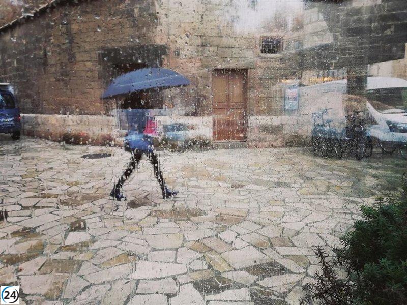 La tormenta Alice traerá intensas lluvias a Baleares, alcanzando hasta 40 l/m² por hora en las Pitiusas esta semana.