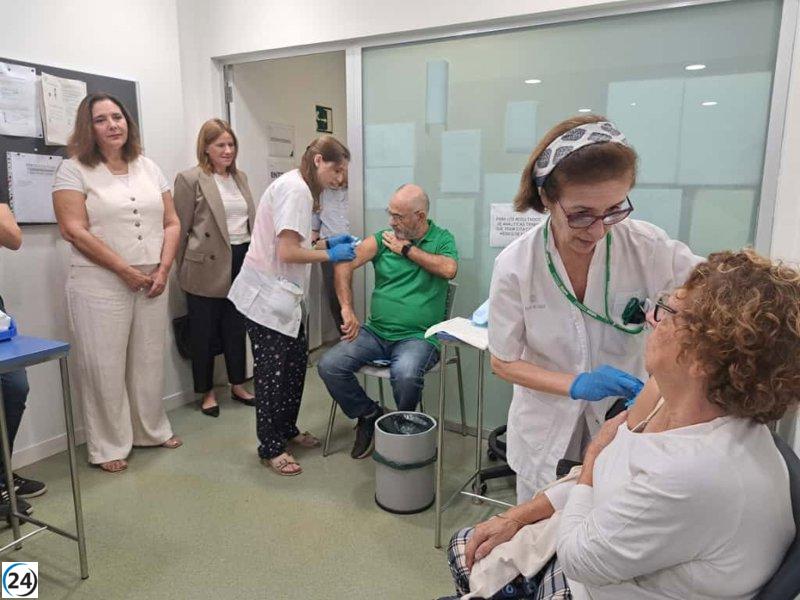 Inicia la vacunación antigripal en centros de salud.