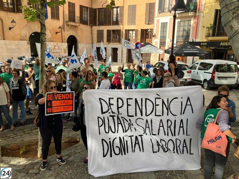 Huelga indefinida en la Fundación para la Dependencia con apoyo del 90% de los empleados.