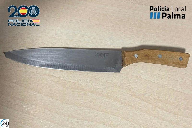 Arresto en Palma por intento de homicidio contra la expareja.