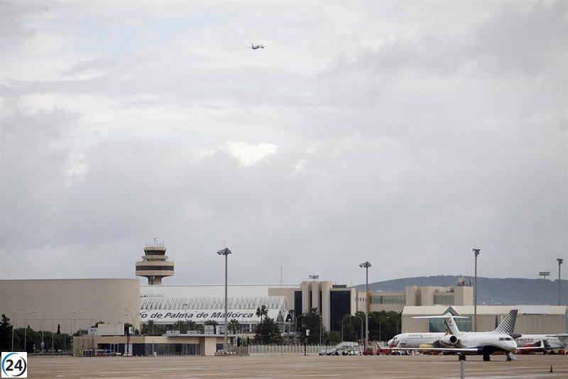 Suspenden operaciones en el aeropuerto de Palma por un dron avistado.