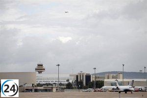 Suspenden operaciones en el aeropuerto de Palma por un dron avistado.