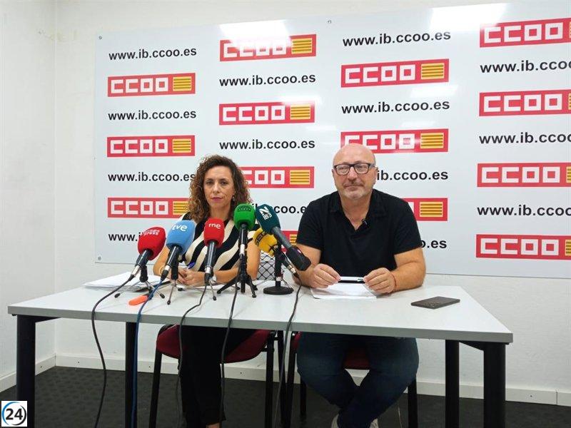 CCOO sugiere elevar el ITS a 15 euros durante los meses de julio y agosto.