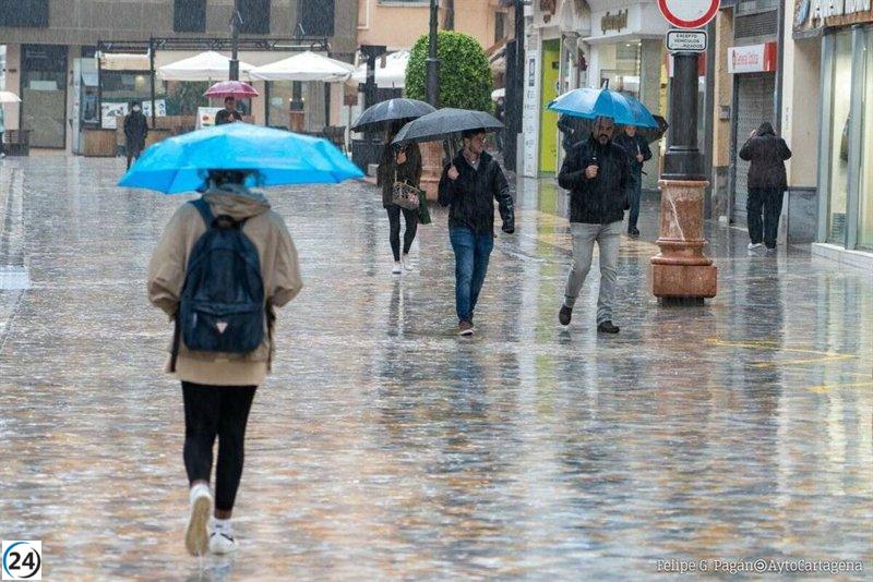 Baleares se prepara para un fin de semana de intensas lluvias y temperaturas en descenso, según AEMET.