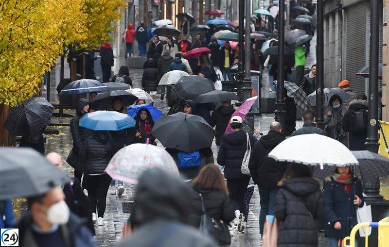 Baleares bajo alerta amarilla por intensas lluvias este jueves: prevén hasta 60 litros en solo tres horas.