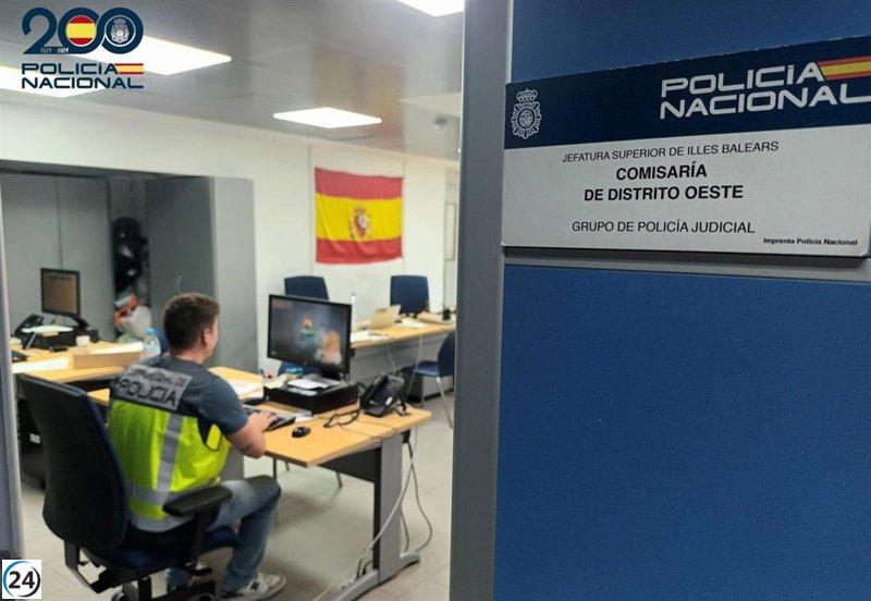 Detenidos tres sospechosos de robos violentos y pertenencia a banda criminal en Palma.