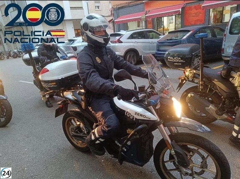 Cuatro menores arrestados en Palma por robo y fraude de motos.