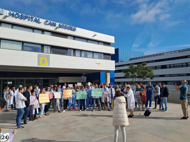 Médicos de Baleares protestan nuevamente contra el Estatuto Marco.