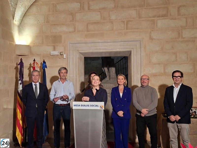 El Gobierno evalúa con empresarios y sindicatos el progreso en la segunda etapa del Pacto por la Sostenibilidad.