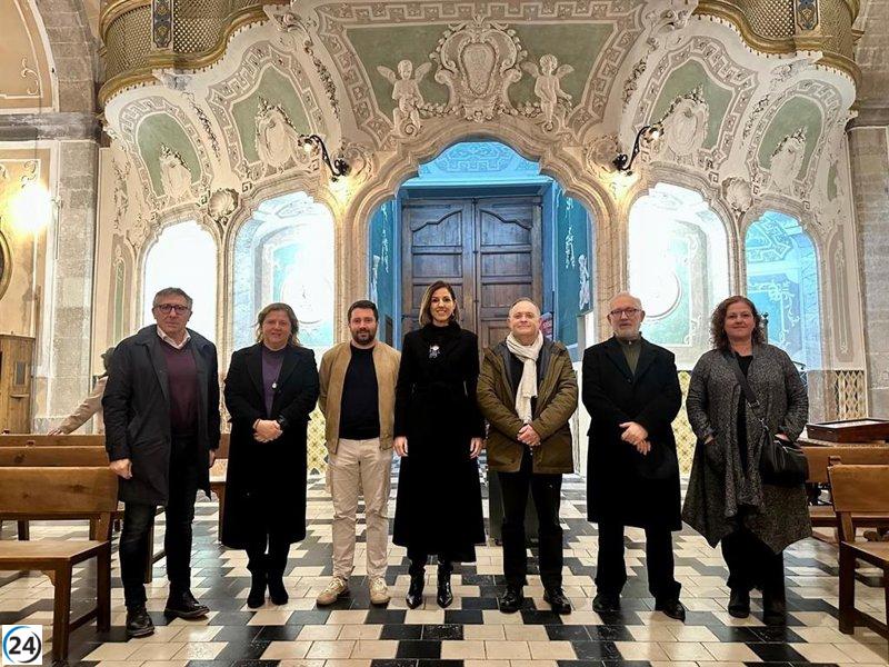 Consell y Obispado de Mallorca unen fuerzas para rehabilitar el coro de la iglesia de Alaró.