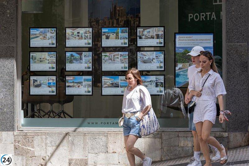 Un 32% de las propiedades en Baleares vieron caer su precio en octubre.