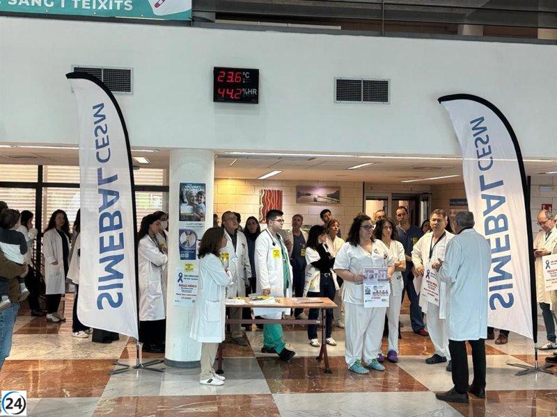 Médicos inician huelga con un respaldo del 85%, reafirmando su unidad.