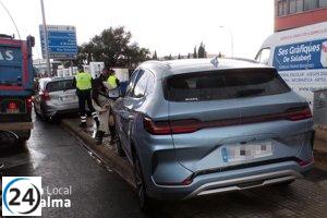 Conductor sin licencia y ebrio causa choque en Palma.
