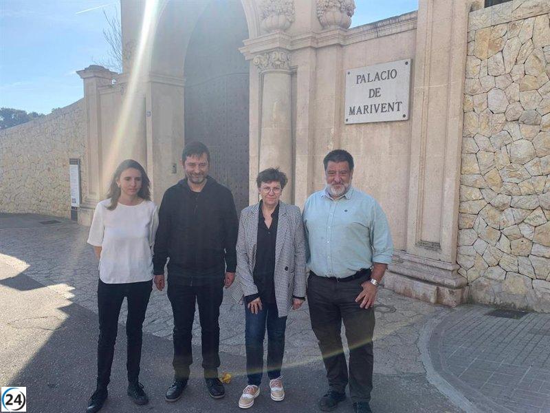Podemos propone convertir Marivent en un museo y escuela de arte.