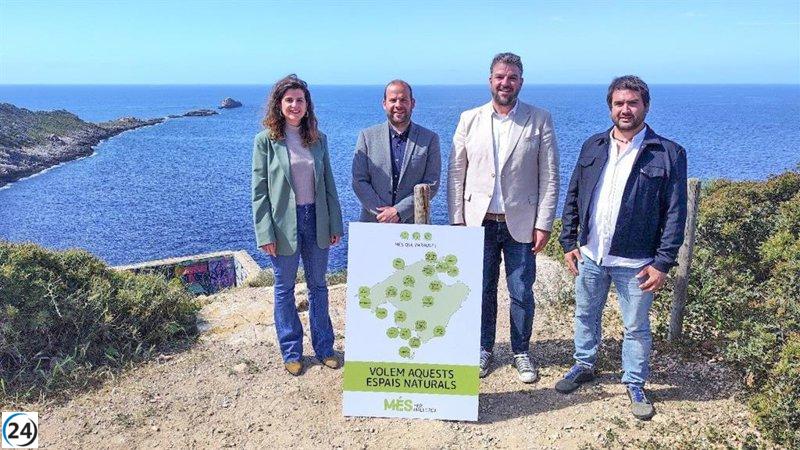 MÉS exige la transferencia de instalaciones naturales y de Defensa en Mallorca.