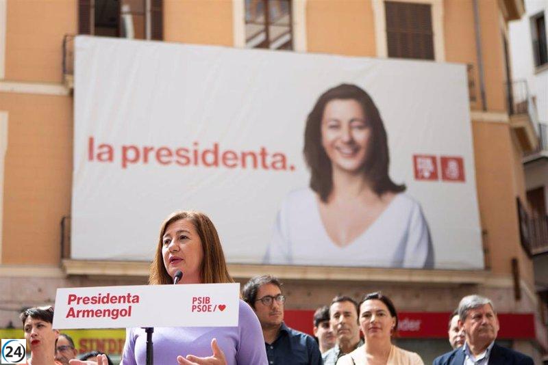 PSIB-PSOE enfoca campaña en salarios, salud mental, vivienda y territorio.