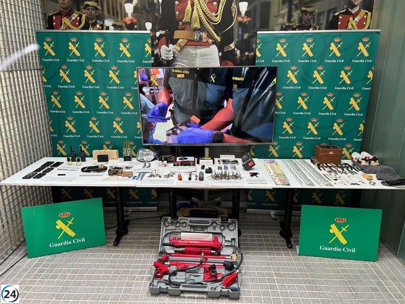 Dos ladrones arrestados por múltiples robos en Mallorca con lanzas térmicas o desactivando alarmas