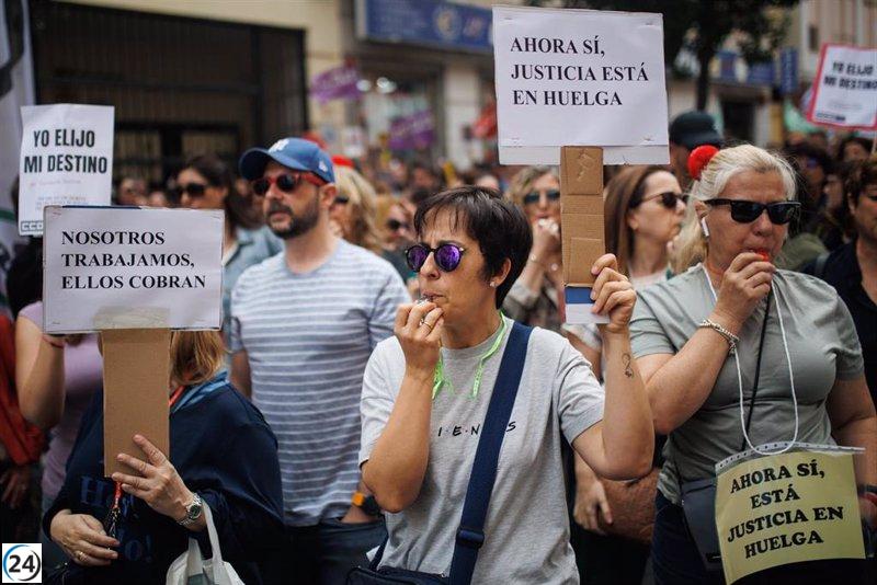 Gran número de funcionarios de Justicia de Baleares en huelga total, asegura CSIF.