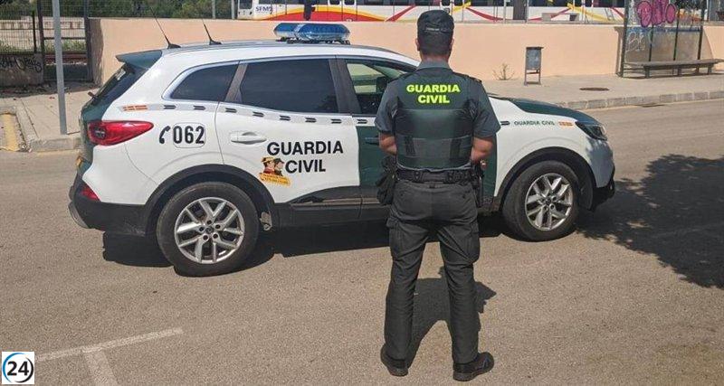 Joven detenido por robo en tres vehículos en Selva (Mallorca).